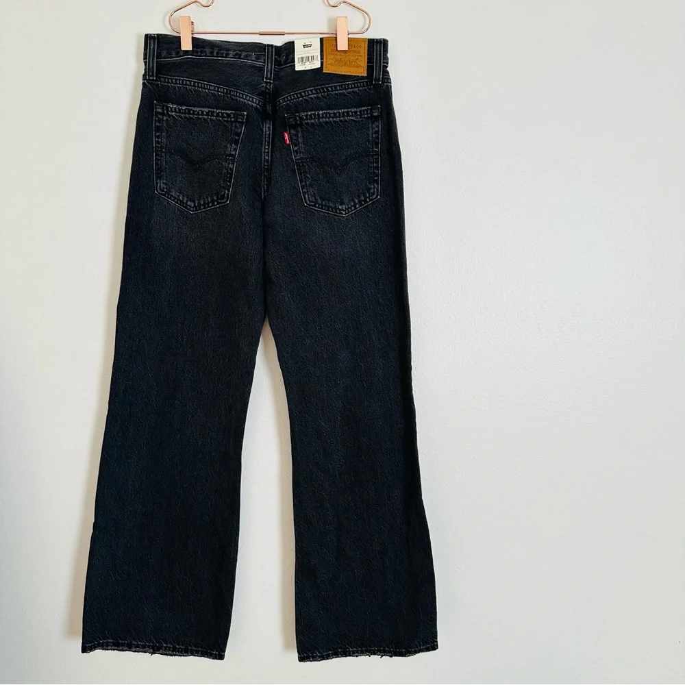 New Levi's Baggy Boot Jeans mid rise premium - Picture 10 of 11